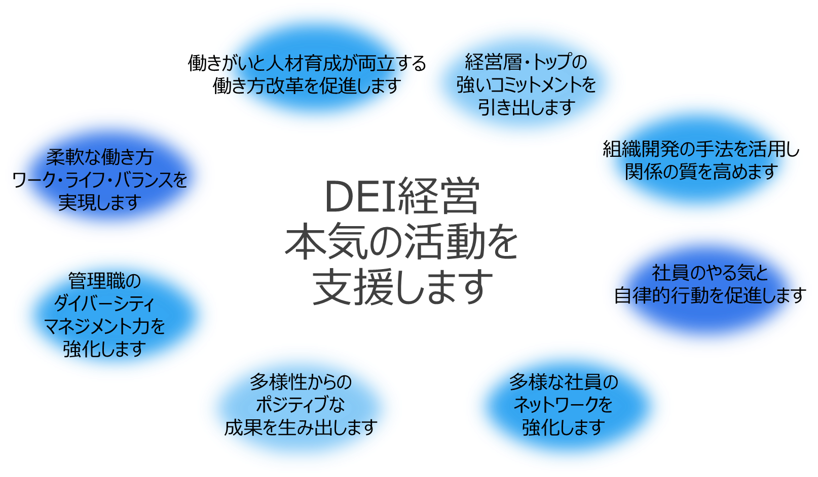 DEI経営 本気の活動を支援します